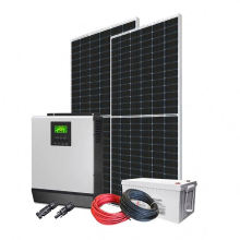 Sistema de energía solar fuera de la red montado en la tierra de 10kW